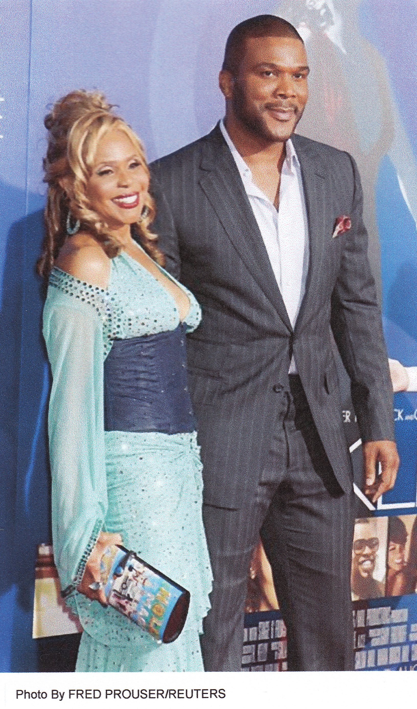 Actor and Director Tyler Perry and actress Dwan Smith, who starred in the original 1976 film 