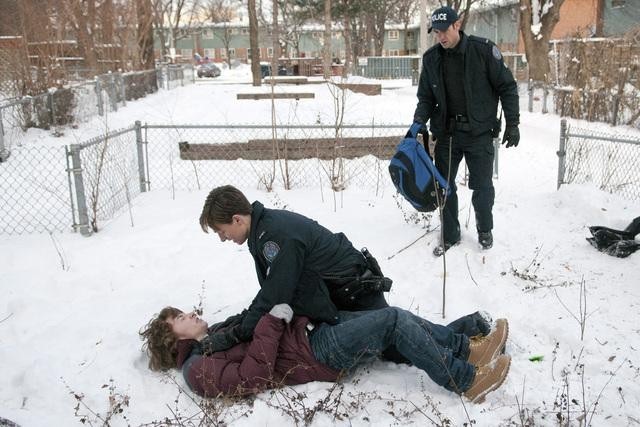 Still of Gregory Smith, Landon Norris and Travis Milne in Rookie Blue (2010)