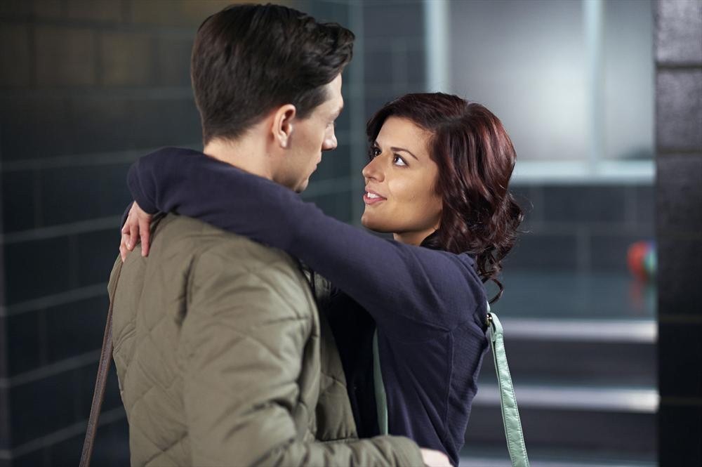 Still of Gregory Smith and Priscilla Faia in Rookie Blue (2010)