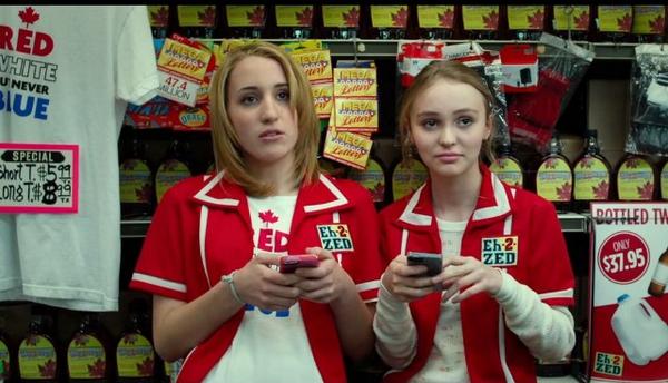 Harley Quinn Smith and Lily-Rose Melody Depp