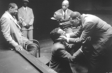 Still of Laurence Fishburne, Chi McBride, Kevyn Morrow, J.W. Smith and John Toles-Bey in Hoodlum (1997)