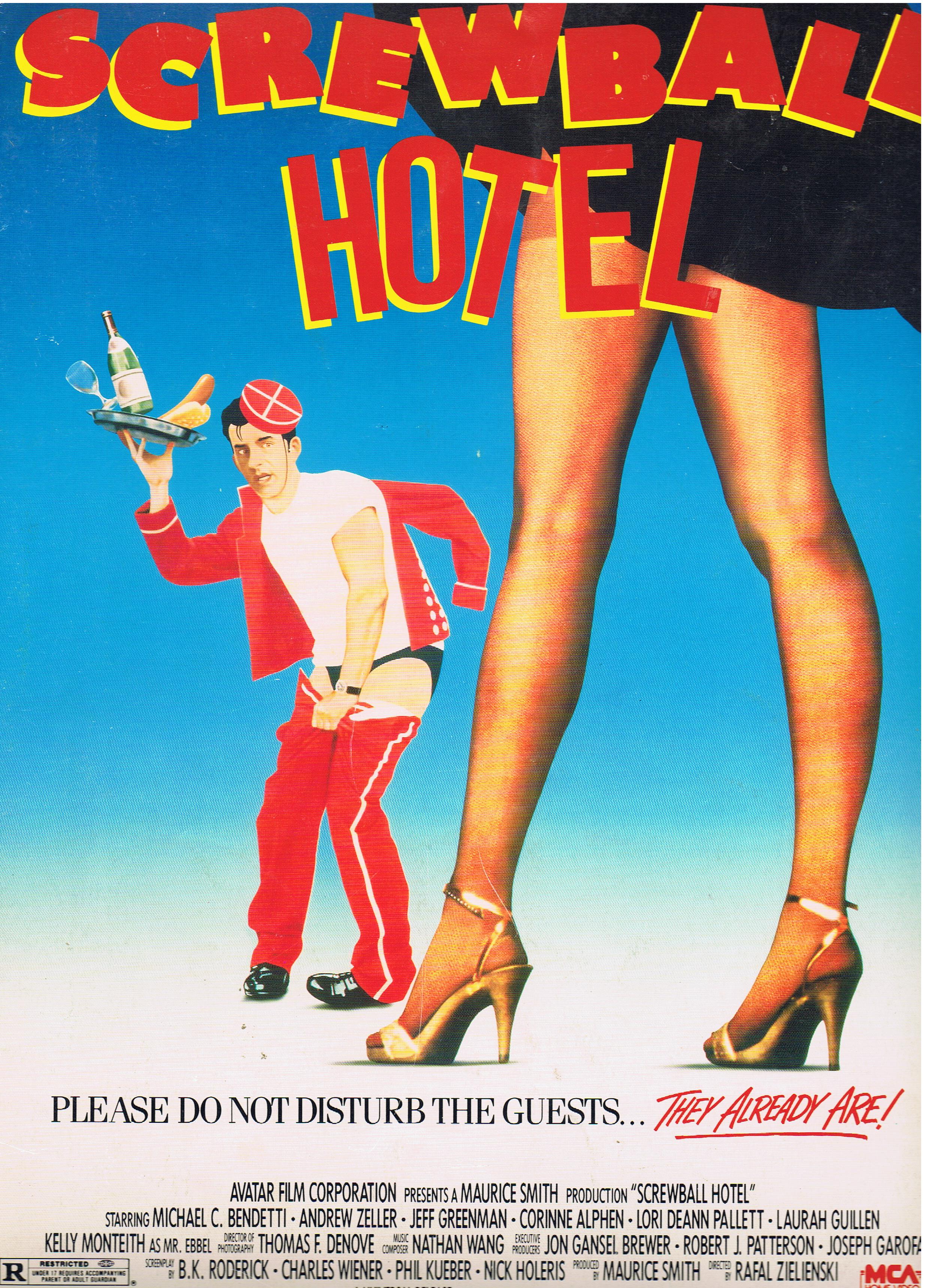 Screwball Hotel MCA Ad