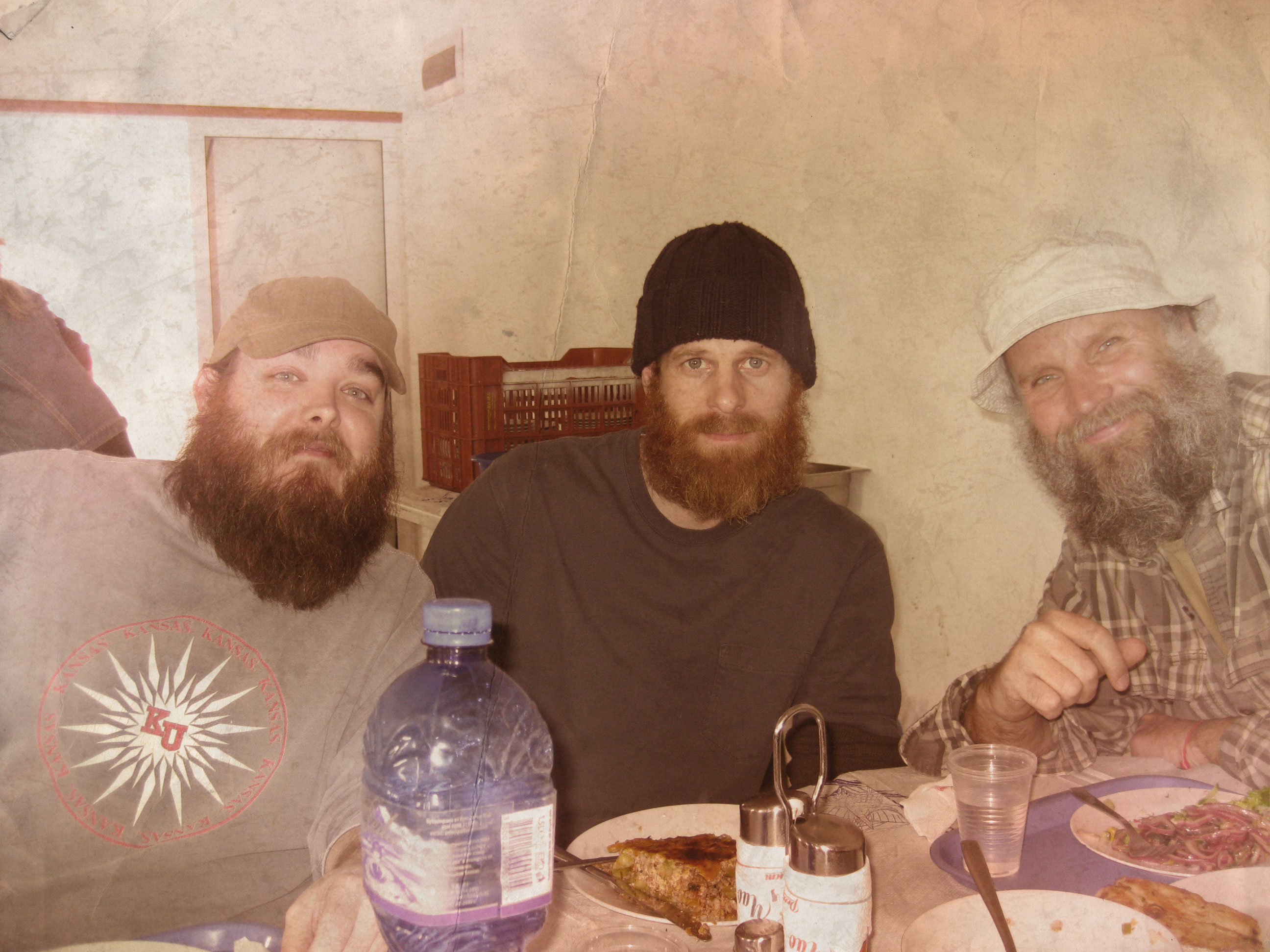 Mark Amos, Shaun Smith, and Marcus Nispel on location for Conan - Bulgaria