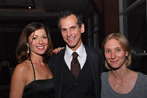 Broadway opening night Equus, with actress Sean Kathryn O'Connor and playwright Bathsheba Doran