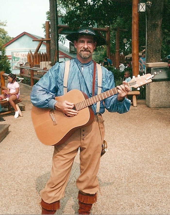 Tim Smith at Busch Gardens.