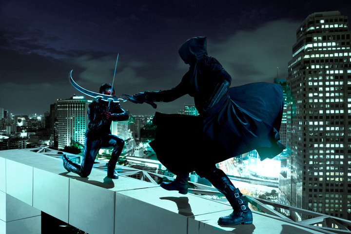 Rooftop fight - Inseedang