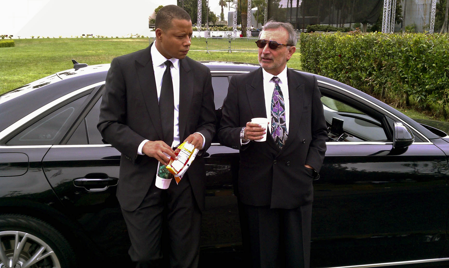 Hollywood Forever Cemetery. David L. Snyder with Terrence Howard. Untitled Comedy - 2012