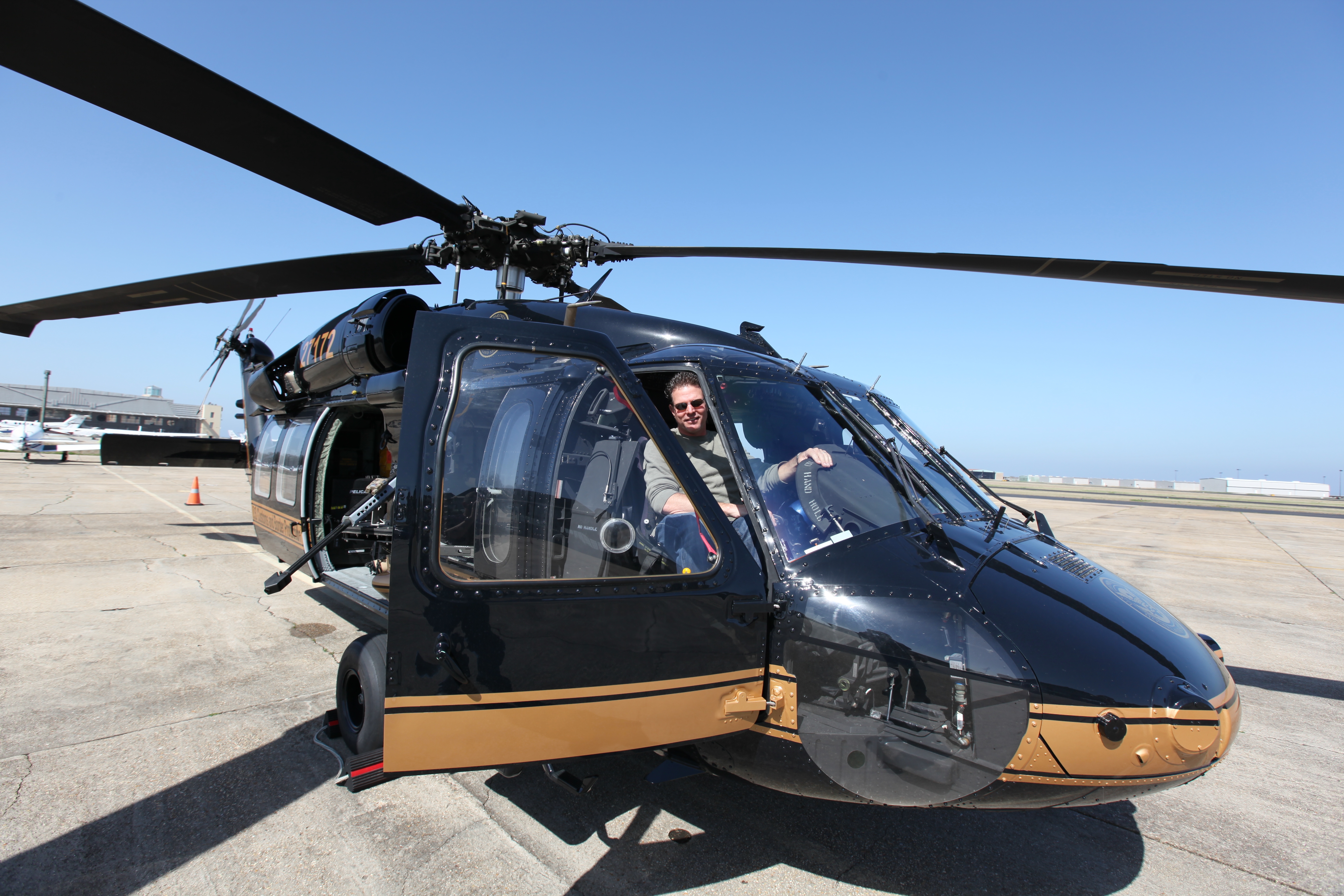 Kurt Soderling in a Black Hawk. NOLA on Contraband 2011