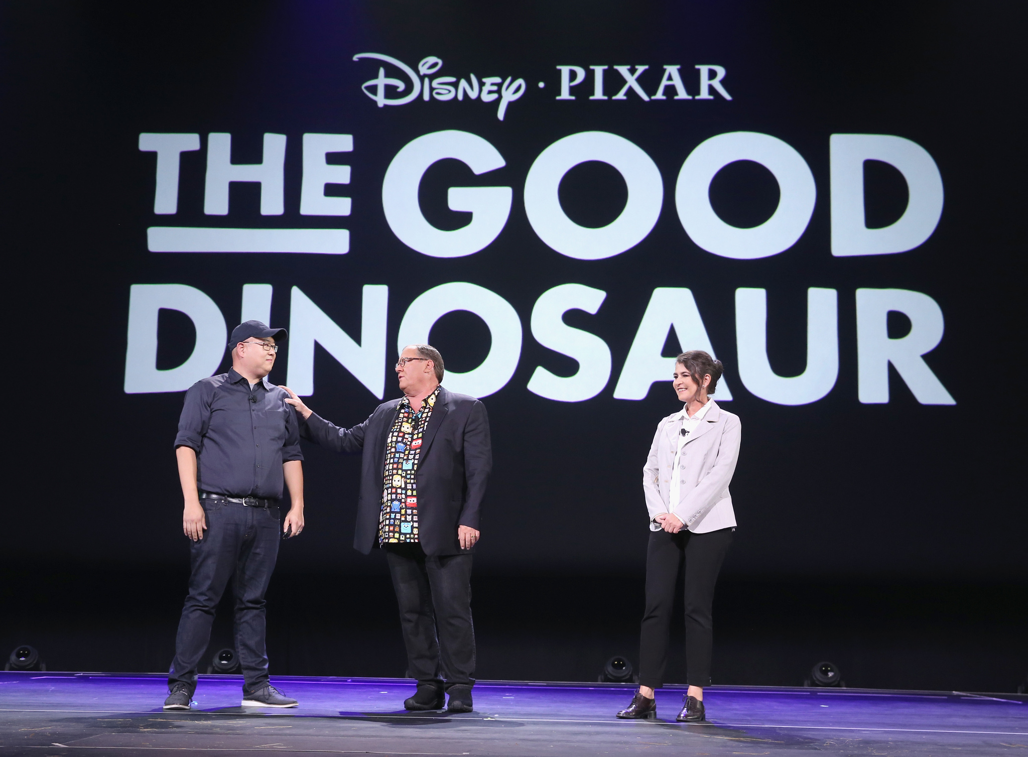 John Lasseter, Denise Ream and Peter Sohn