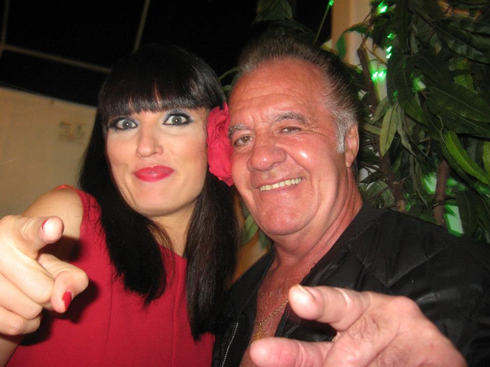 Camille Solari & Tony Sirico at charity benefit for Cleveland Democratic Convention