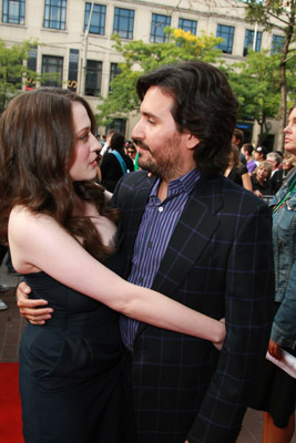Peter Sollett and Kat Dennings at event of Nick and Norah's Infinite Playlist (2008)