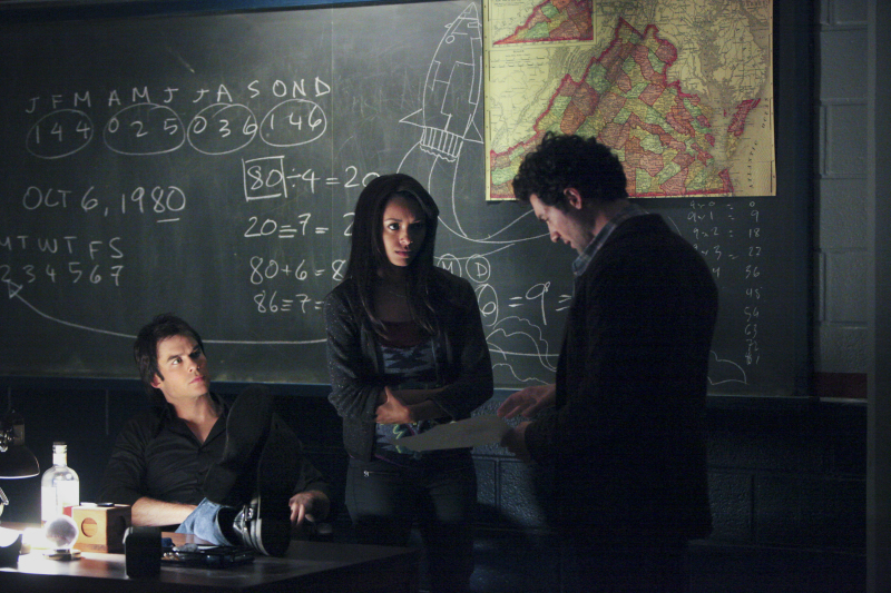 Still of David Alpay, Kat Graham and Ian Somerhalder in Vampyro dienorasciai (2009)