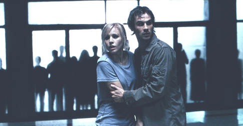 Still of Kristen Bell and Ian Somerhalder in Pulse (2006)
