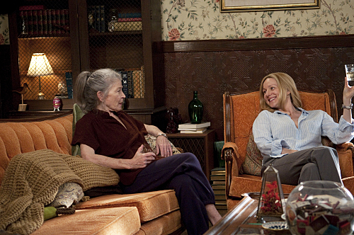 Still of Laura Linney and Phyllis Somerville in The Big C (2010)