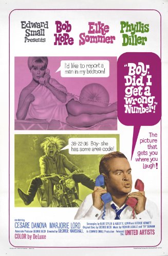 Bob Hope, Phyllis Diller and Elke Sommer in Boy, Did I Get a Wrong Number! (1966)