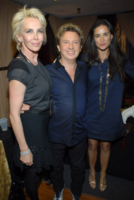 Demi Moore, Andy Summers and Trudie Styler