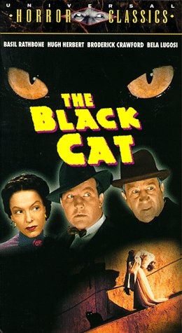 Hugh Herbert, Broderick Crawford and Gale Sondergaard in The Black Cat (1941)