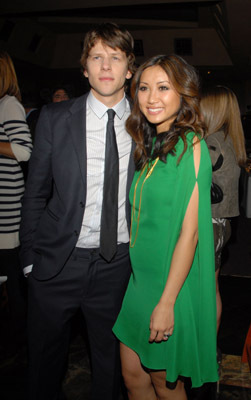 Jesse Eisenberg and Brenda Song at event of The Social Network (2010)