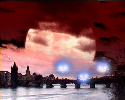 An image created by Jon Sorensen in Prague for his film project 