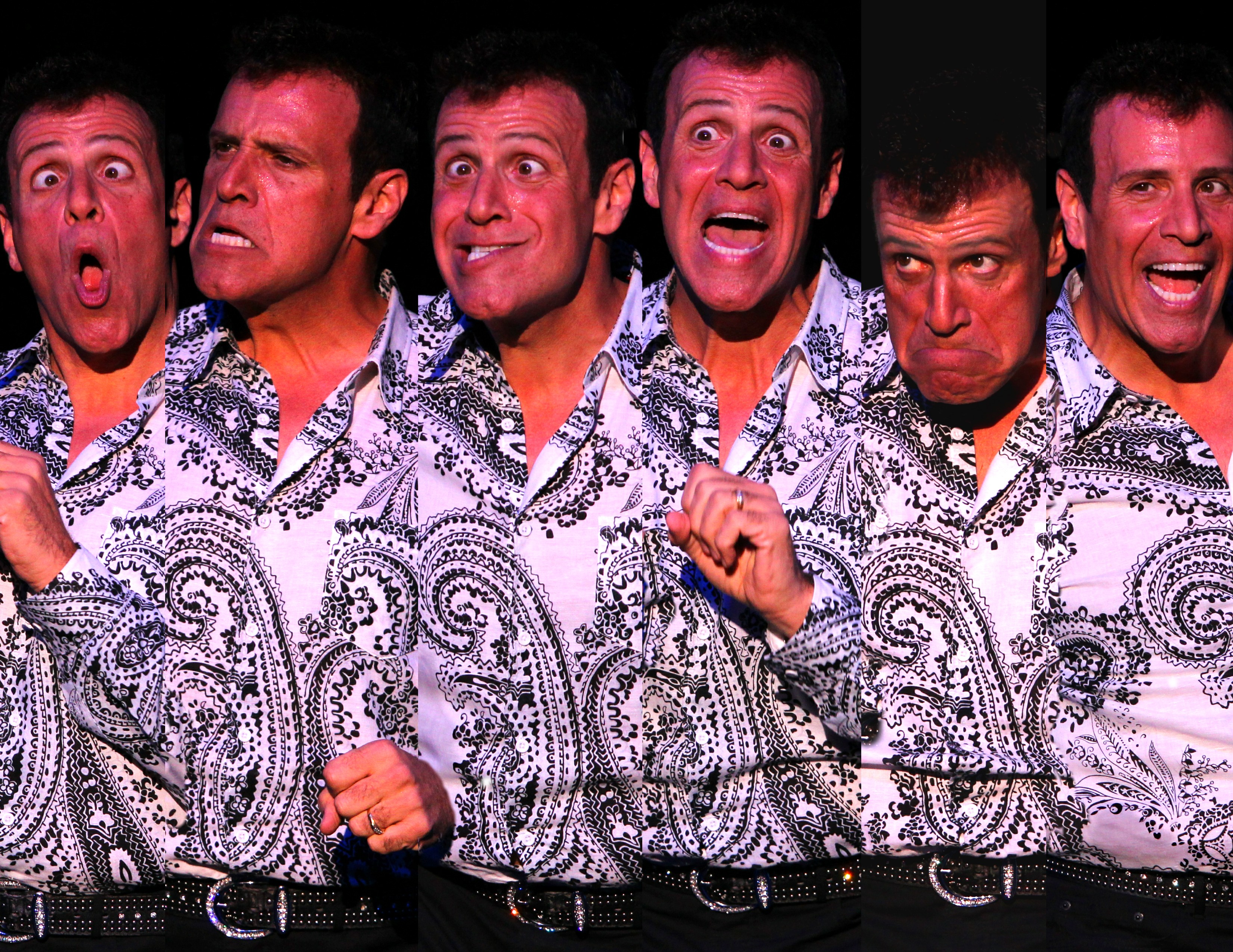 Faces and expressions during recent performance