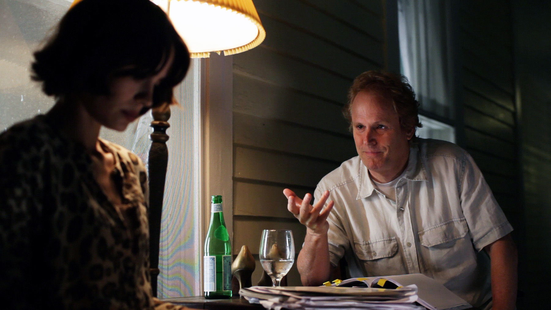 Still of Cliff De Young and Shannyn Sossamon in Road to Nowhere (2010)