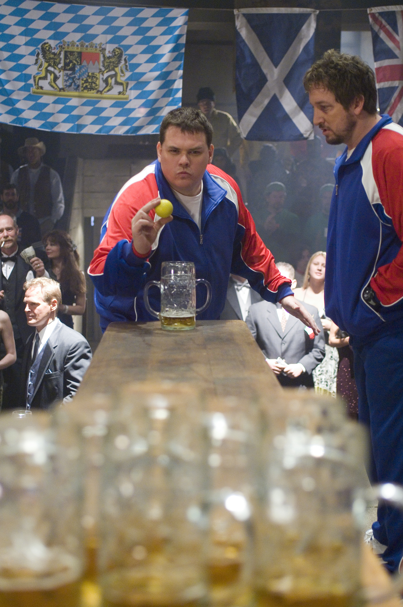 Still of Kevin Heffernan and Paul Soter in Beerfest (2006)