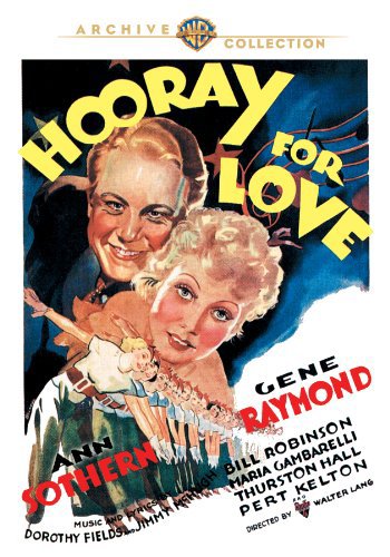 Gene Raymond and Ann Sothern in Hooray for Love (1935)