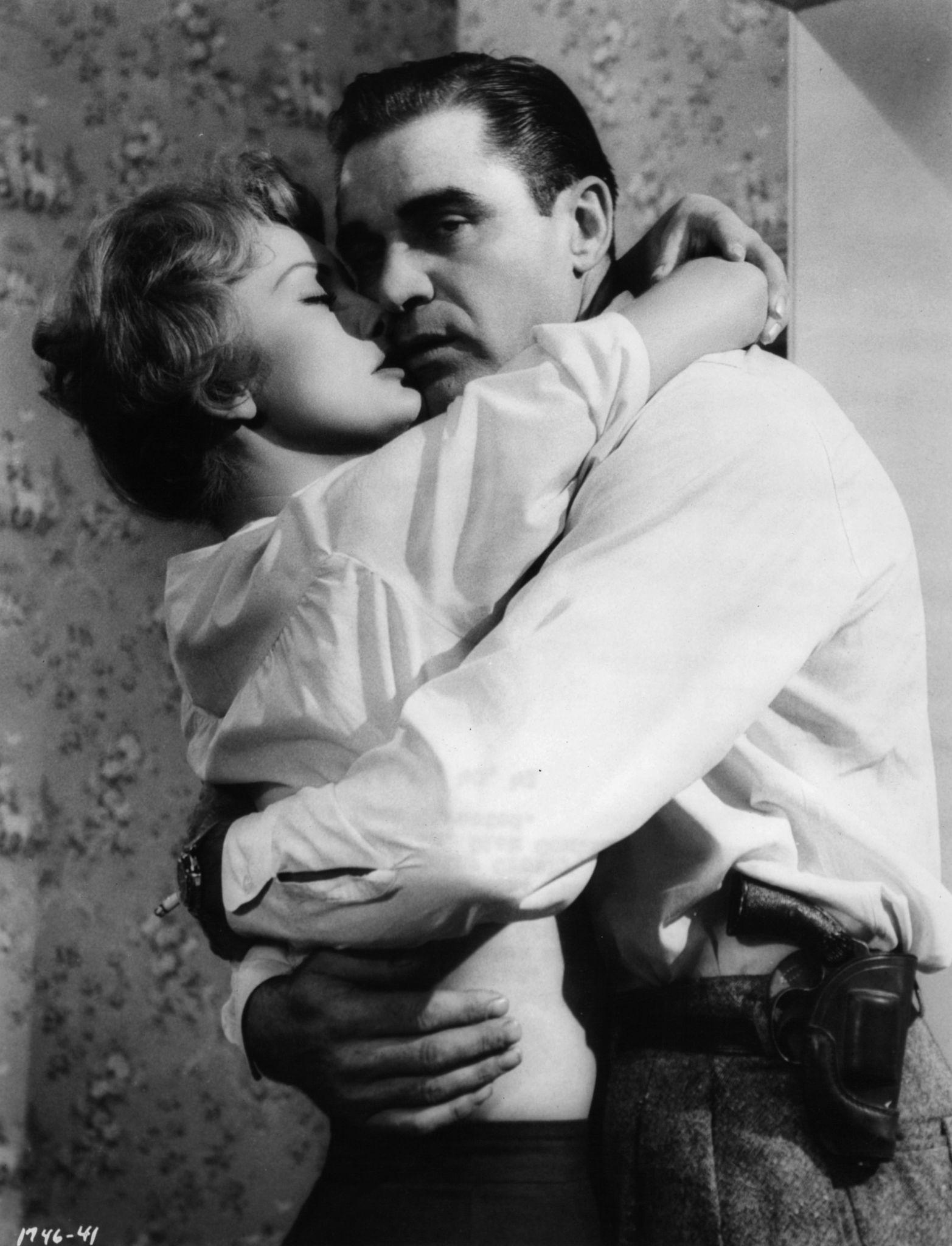 Steve Cochran and Fay Spain in The Beat Generation (1959)