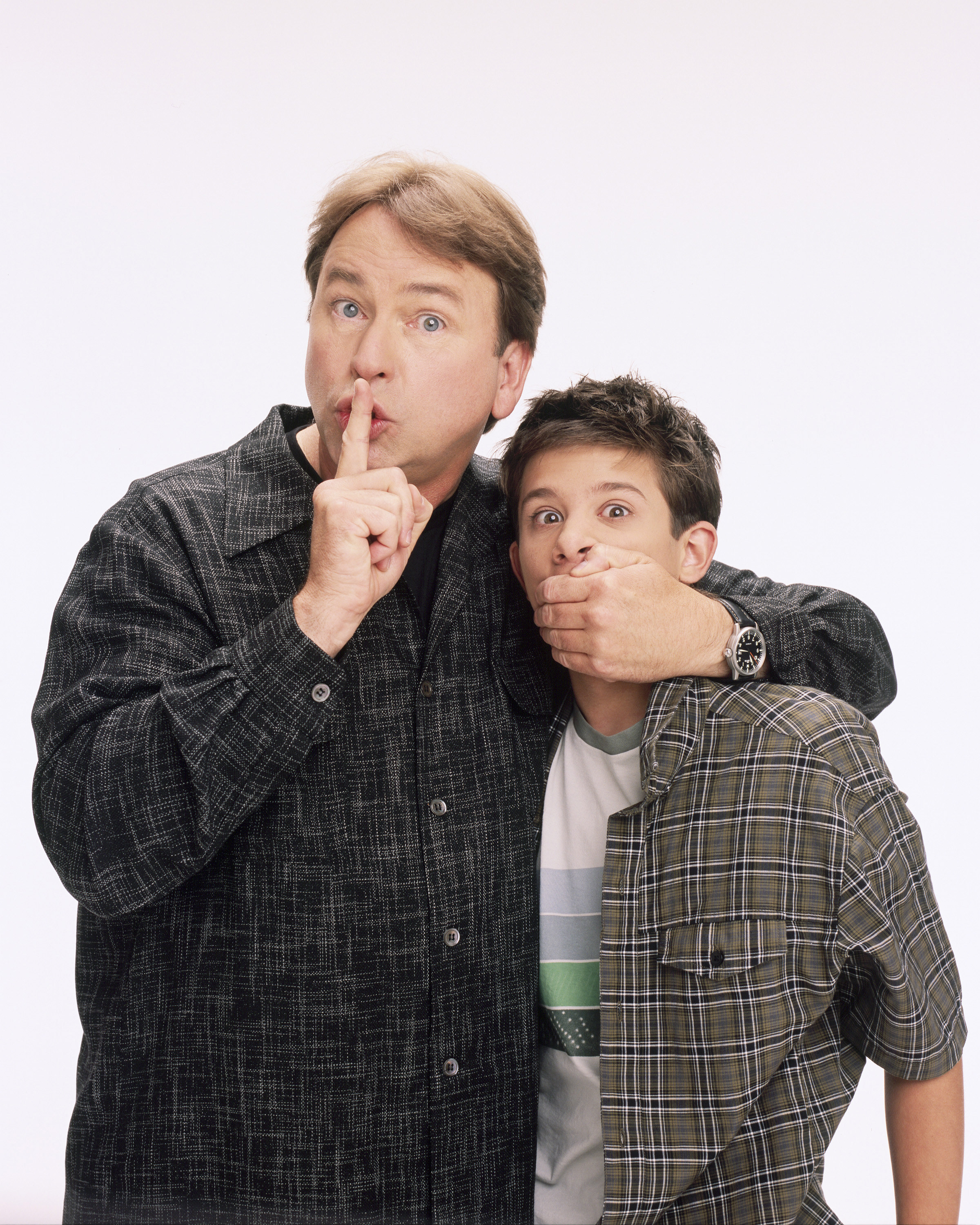 Still of John Ritter and Martin Spanjers in 8 Simple Rules... for Dating My Teenage Daughter (2002)