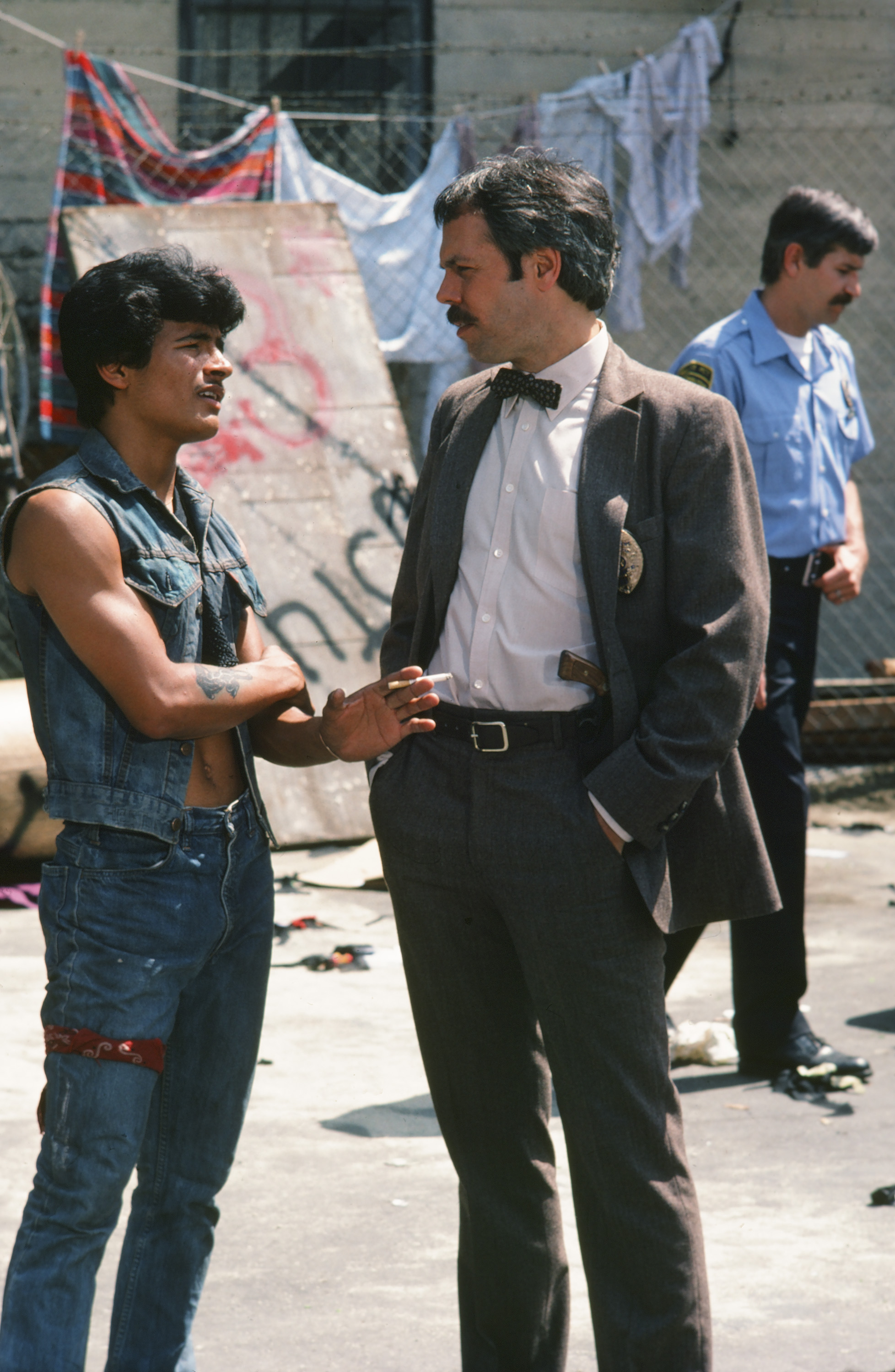 Still of Panchito Gómez and Joe Spano in Hill Street Blues (1981)