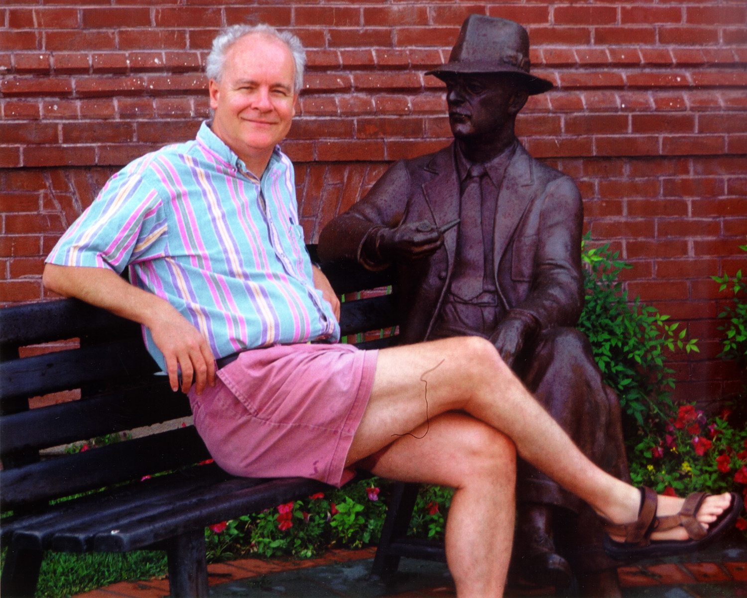 Director Ross Spears in Oxford, MS during the filming of TELL ABOUT THE SOUTH, 1996.