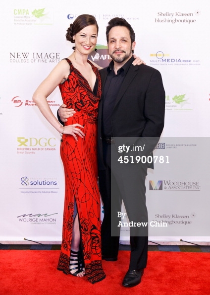 Jennifer Spence and husband Ben Ratner at the 2013 UBCP Awards