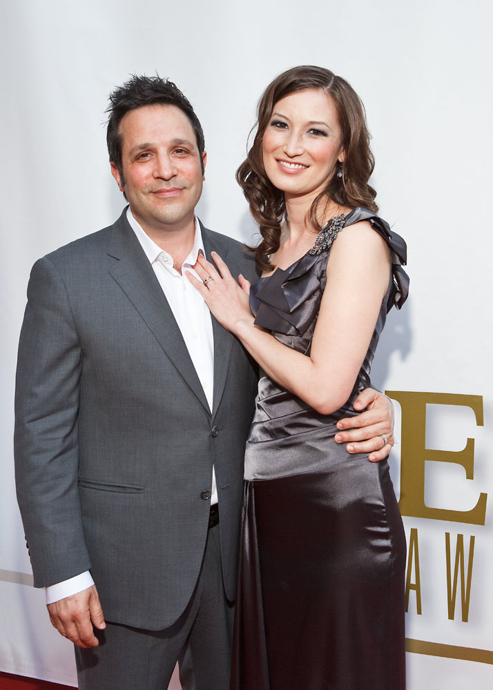 Ben Ratner & Jennifer Spence on the 2011 Leo Awards Red Carpet.