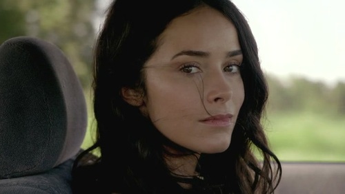 still of Abigail Spencer as Amantha on Rectify.