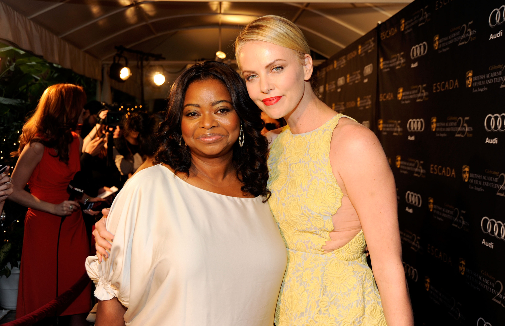 Charlize Theron and Octavia Spencer