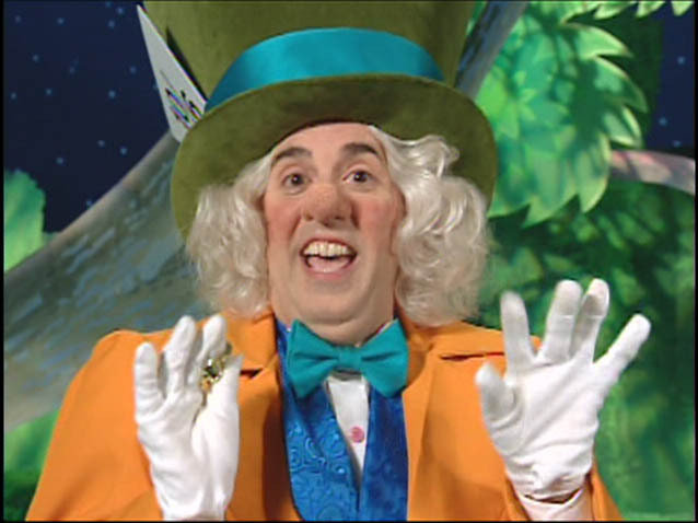 Ronnie Sperling as the Madhatter in Disney's Masterpiece Edition 