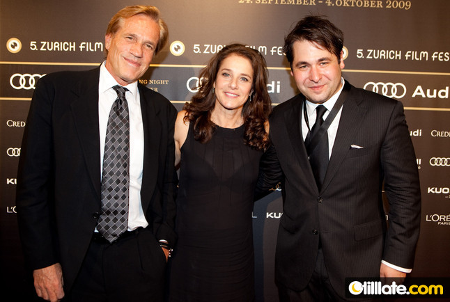 Karl Spoerri, Debra Winger and Randal Kleiser at 5th Zurich Film Festival