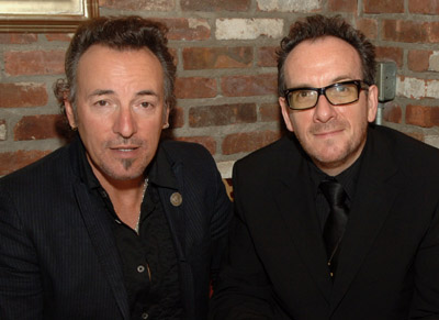 Elvis Costello and Bruce Springsteen