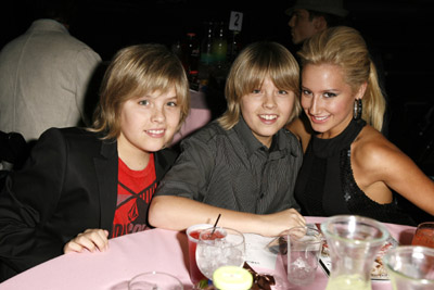 Cole Sprouse, Dylan Sprouse and Ashley Tisdale