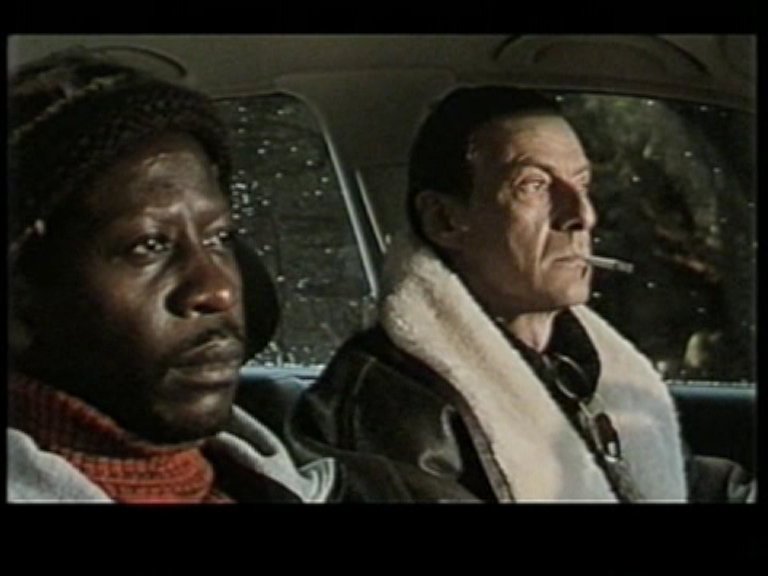 Richard Sseruwagi and Jesper Christensen in The white lioness