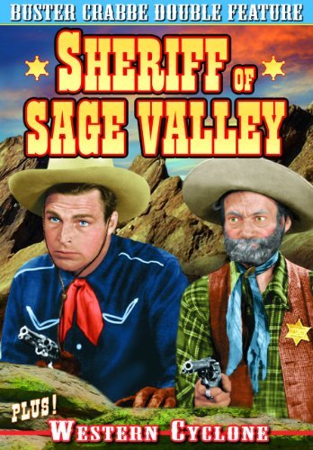 Buster Crabbe and Al St. John in Sheriff of Sage Valley (1942)