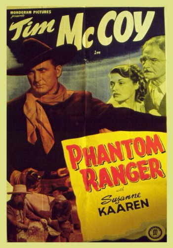 Tim McCoy, Suzanne Kaaren and John St. Polis in Phantom Ranger (1938)