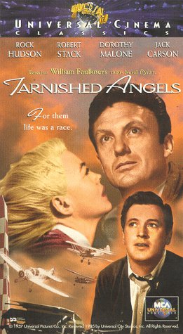 Rock Hudson, Dorothy Malone and Robert Stack in The Tarnished Angels (1957)