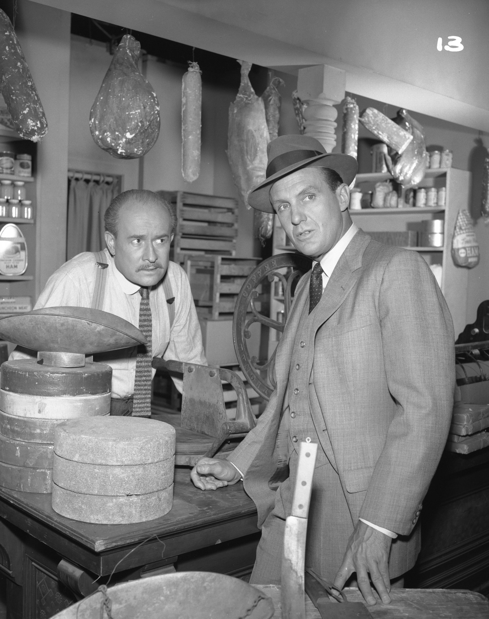 Still of Robert Stack and George Voskovec in The Untouchables (1959)