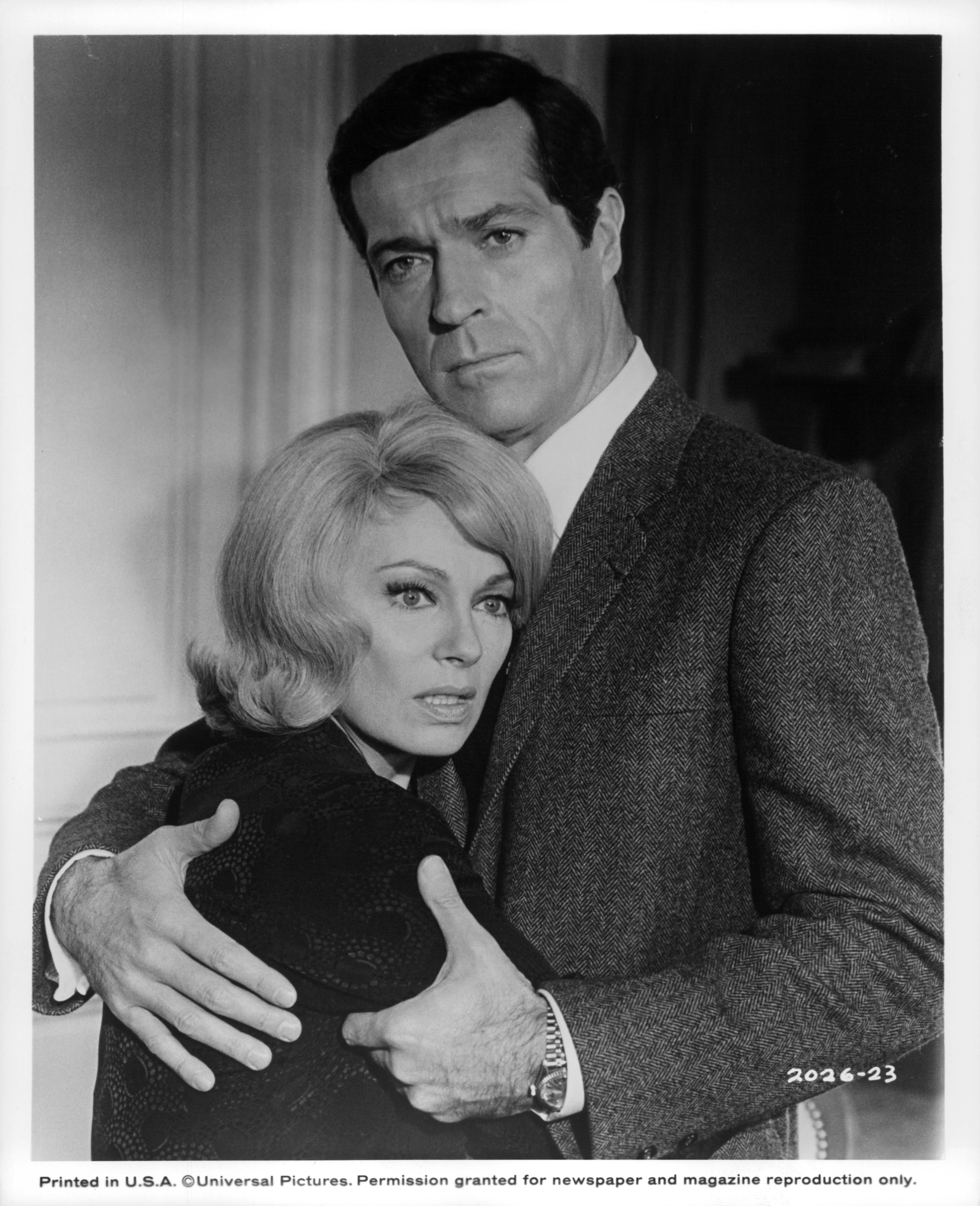 Still of Dany Robin and Frederick Stafford in Topaz (1969)