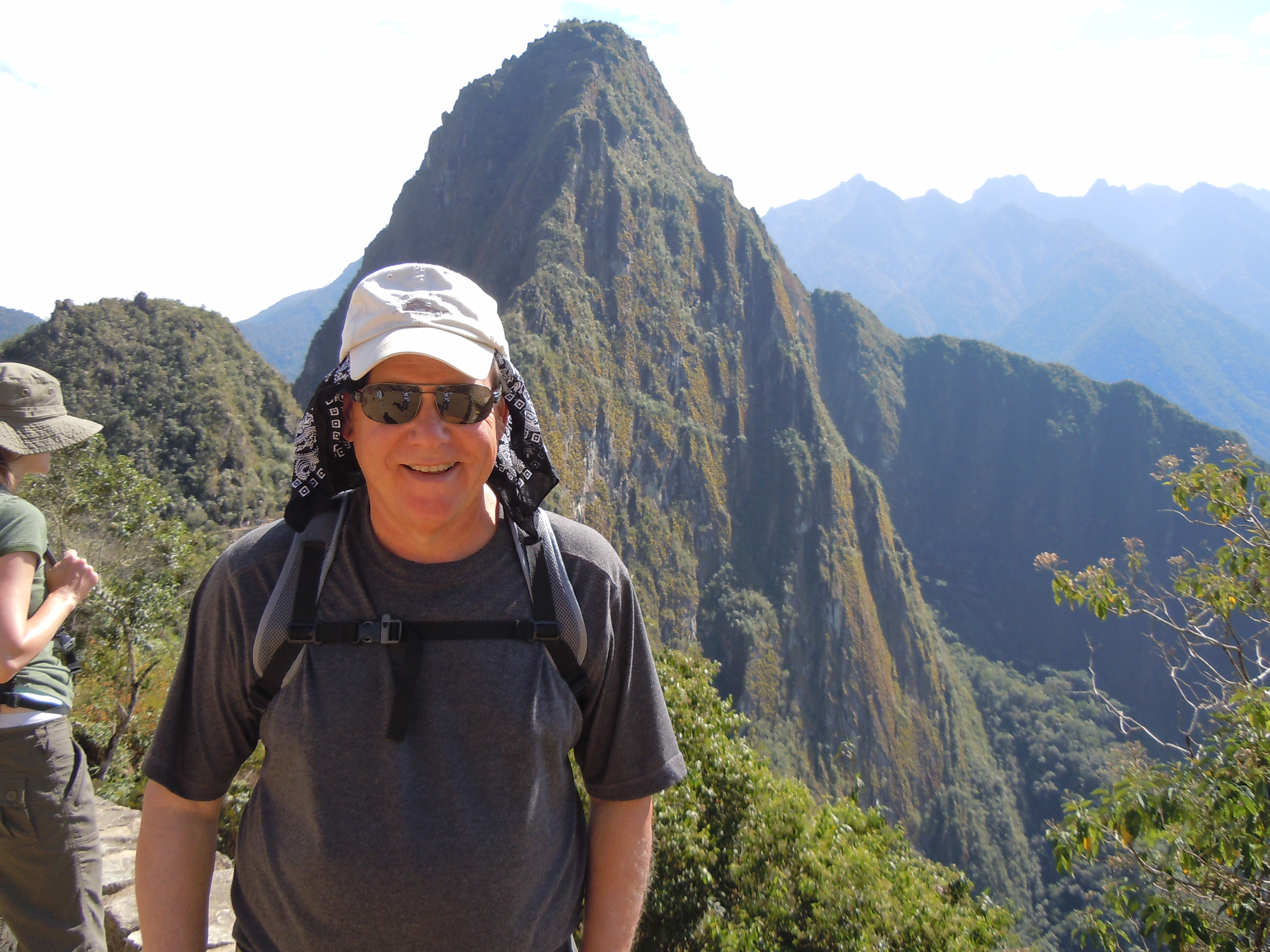 Seven day trek through the Andes to Machu Picchu,Peru.