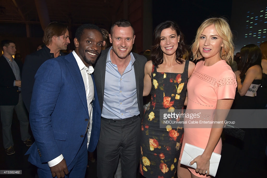Chris Chalk, Jason O'Mara, Lauren Stamile, Beth Riesgraf - NBCUniversal Cable Entertainment Upfront - The Javits Center NYC - May 14, 2015