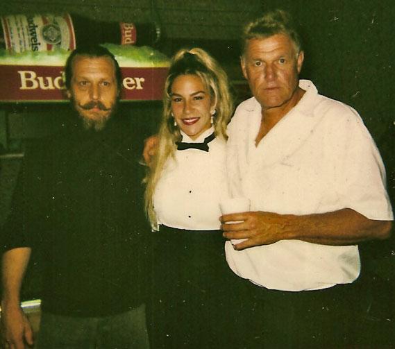 Yvonne Stancil with Charles Napier..THE RIVER BRIDGE