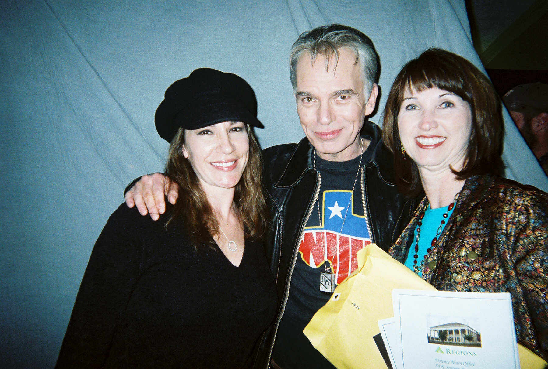 Yvonne,Billy Bob, Jan Black Gillispie @ Sling Blade reunion 08 Muscle Shoals, Al