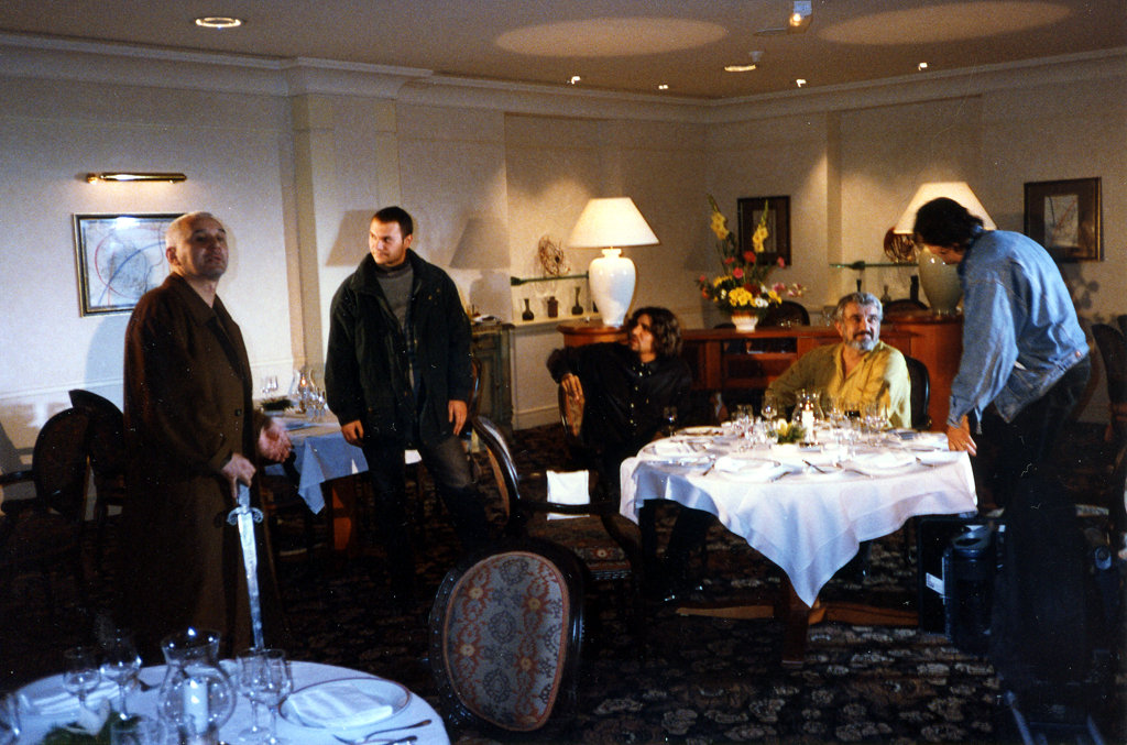 Dan Condurache, Stefan Sileanu, Marian Stanciu, Nicolas Masson and Adrian Lapadat in Nekro (1997)